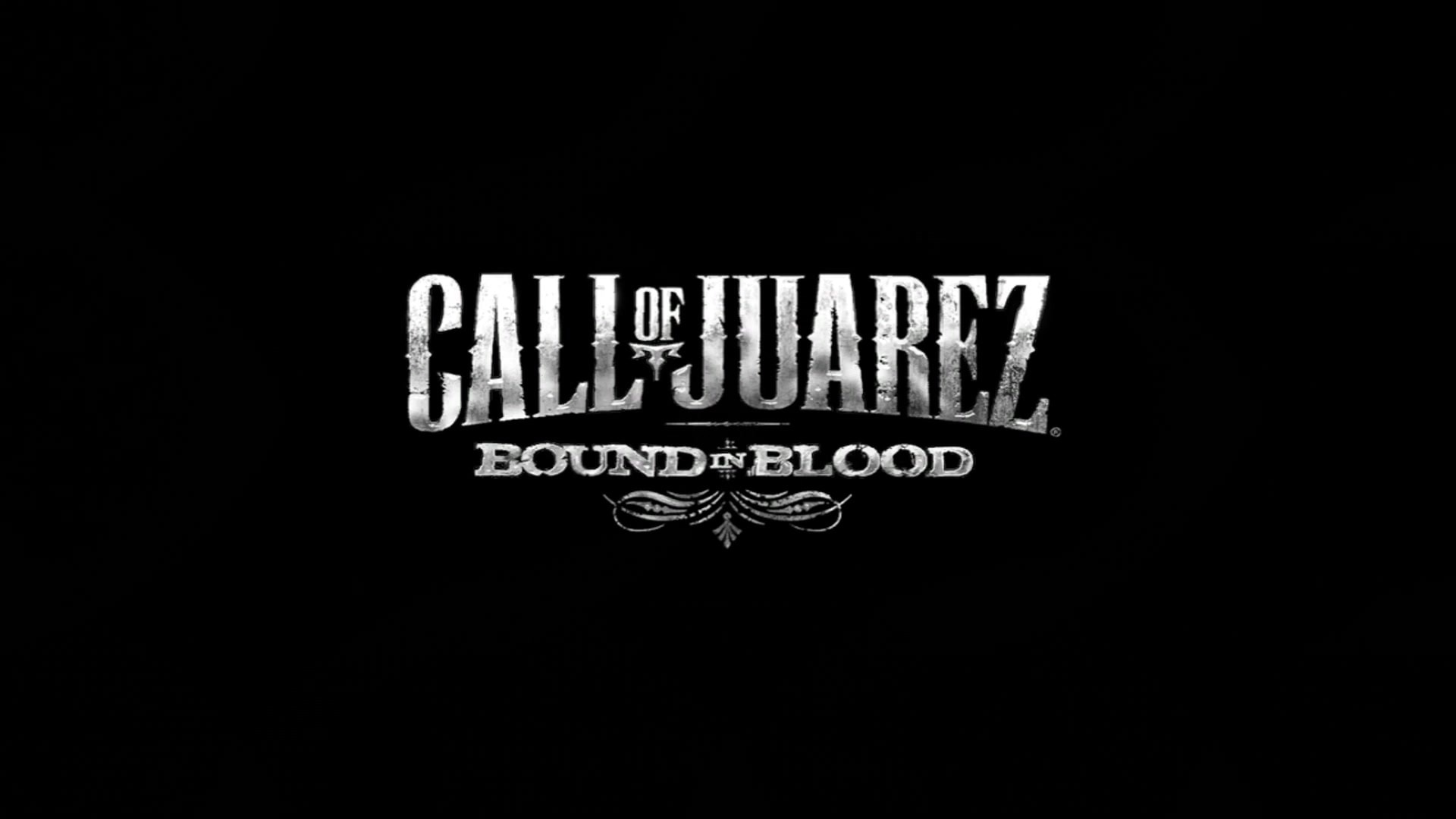 Call of Juarez title screen for Xbox 360